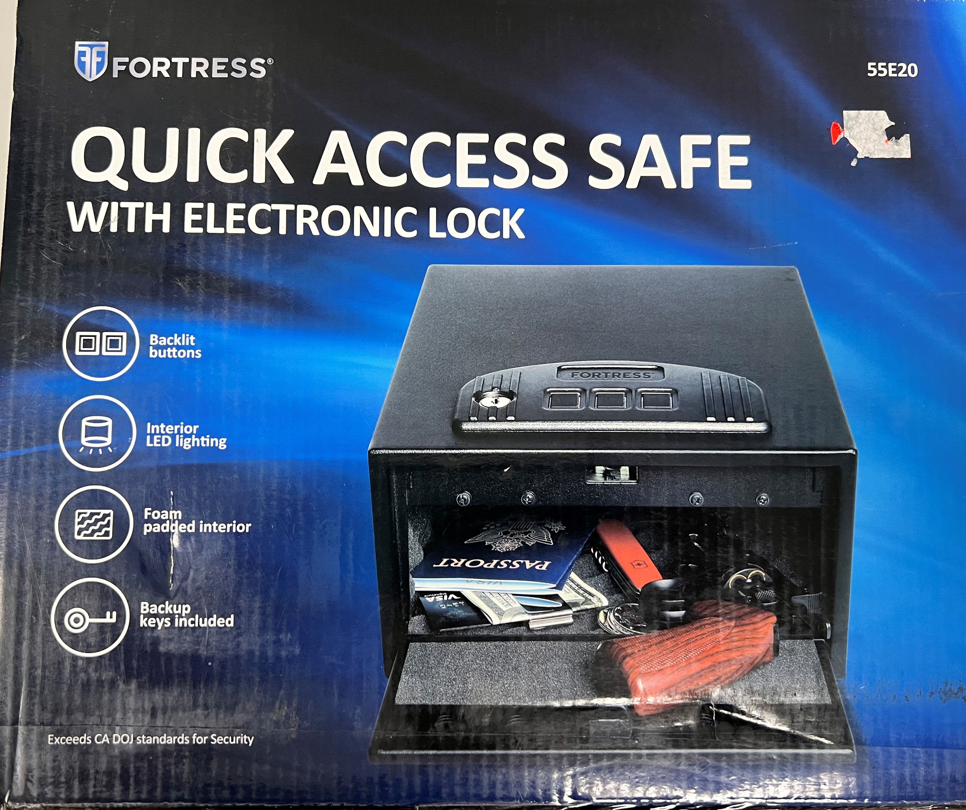 Quick Access Safe w/Electronic Lock