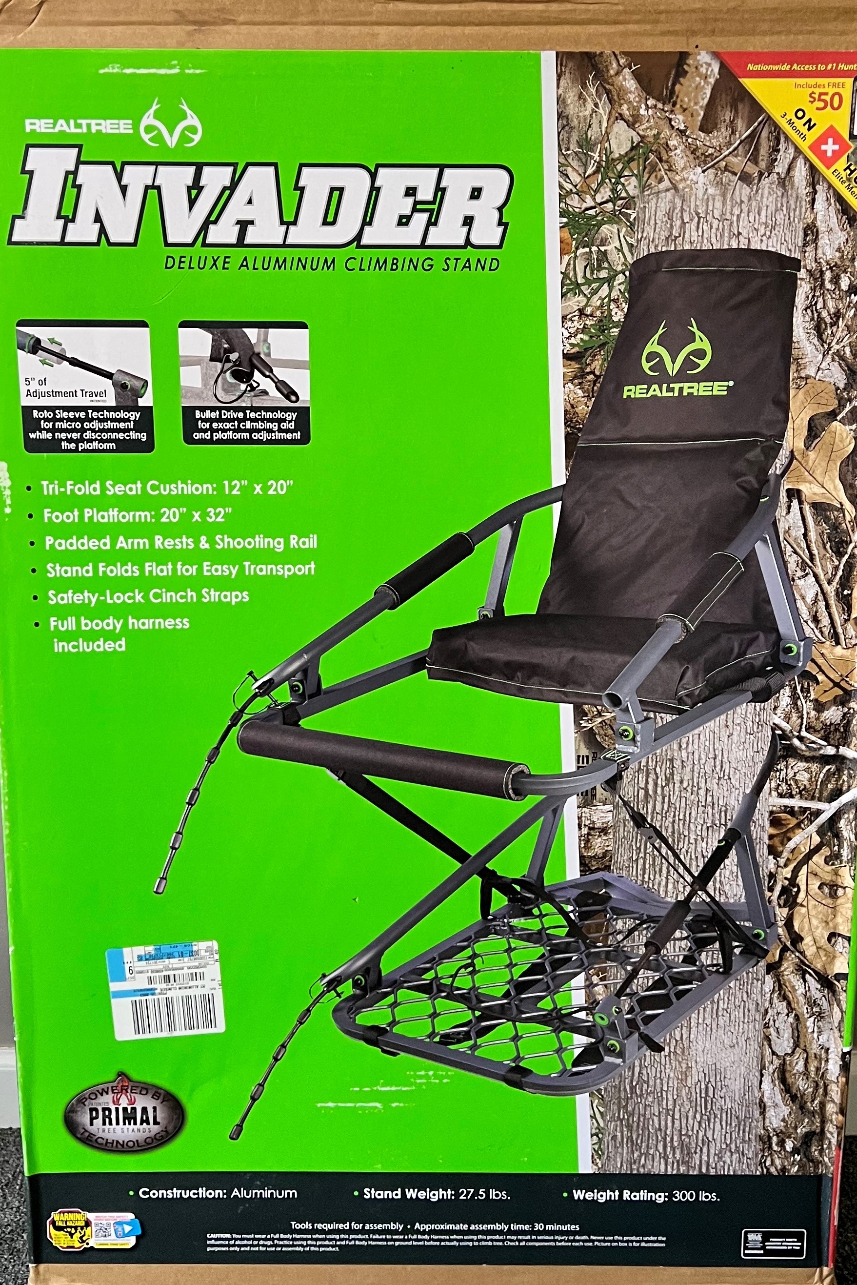 Real Tree Climbing Stand